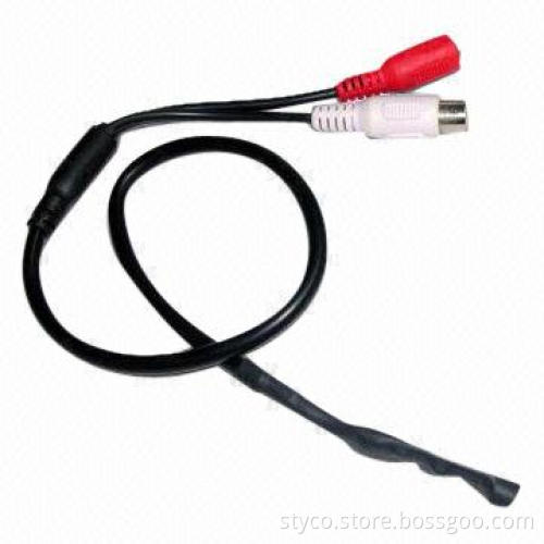 Micro Speakers, Sound Monitor, Microphone, DC and Power Lead Connector